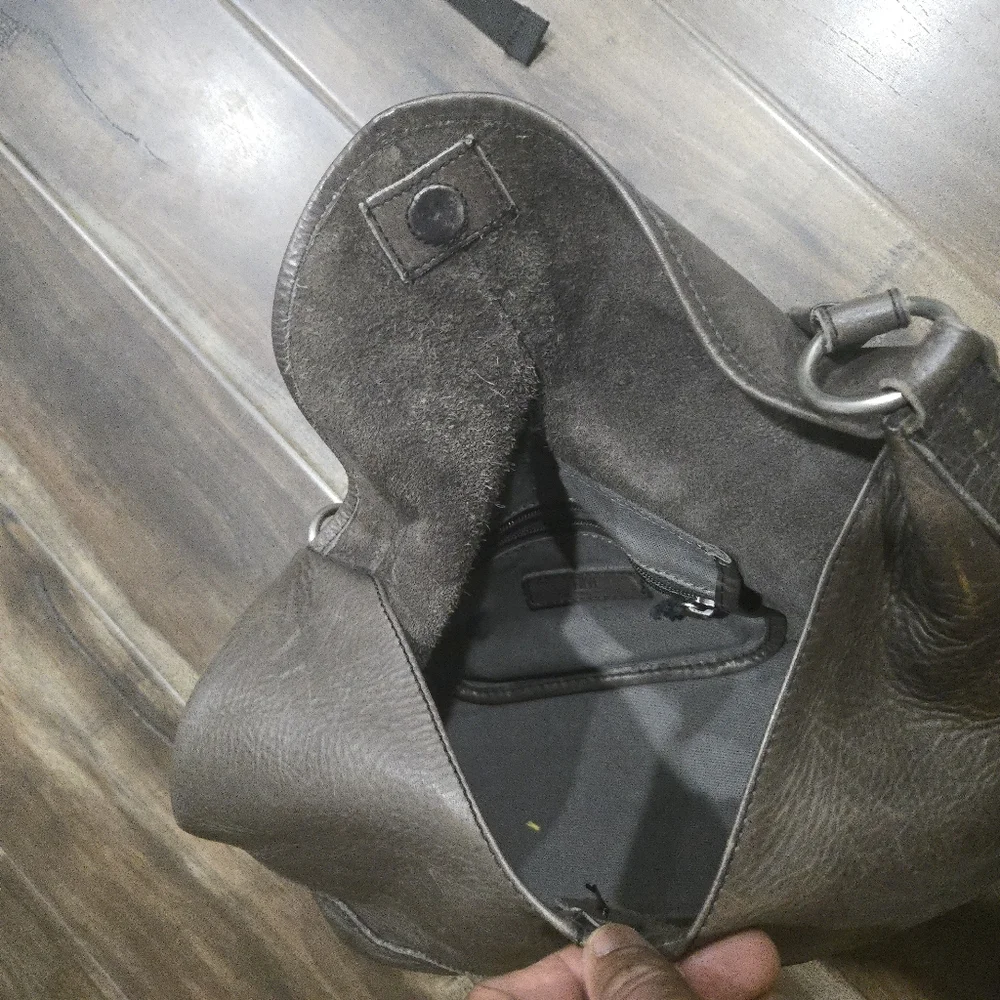 Frye Cara Hobo Bag Gray